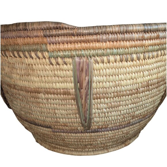 Large Mohawk Woven Basket Rope Handles storage - Picture 7 of 16